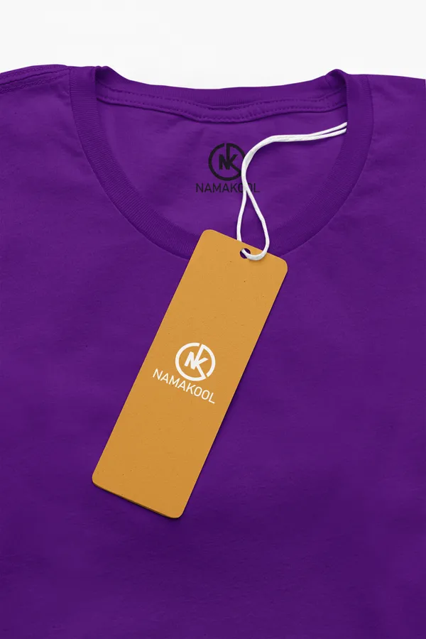 Violet_Cotton_Regular_Fit_T-Shirt_For_Women