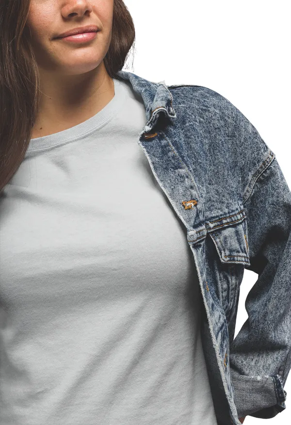 Grey_Cotton_Regular_Fit_T-Shirt_For_Women