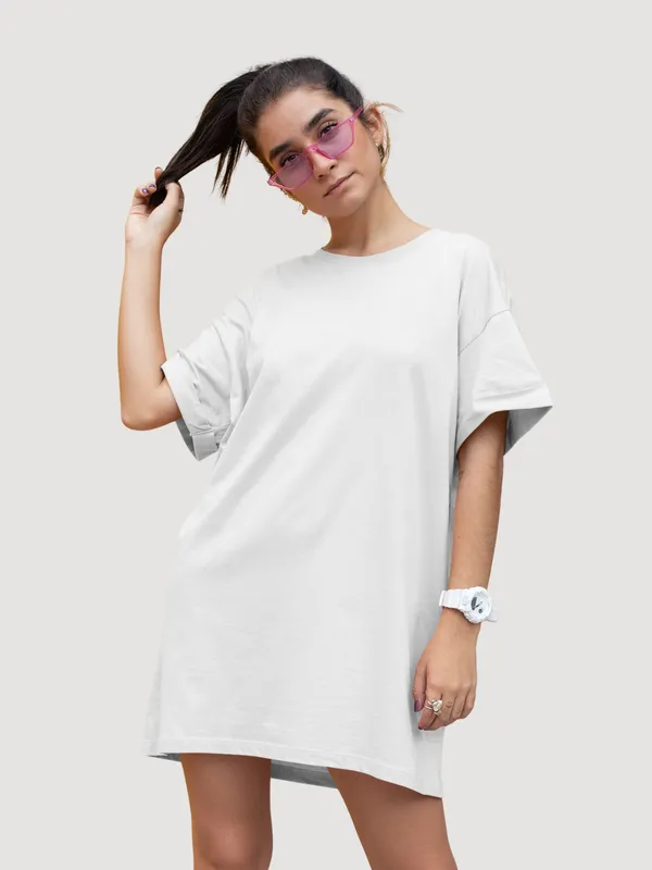 White_Cotton_Regular_Fit_T-Shirt_For_Women