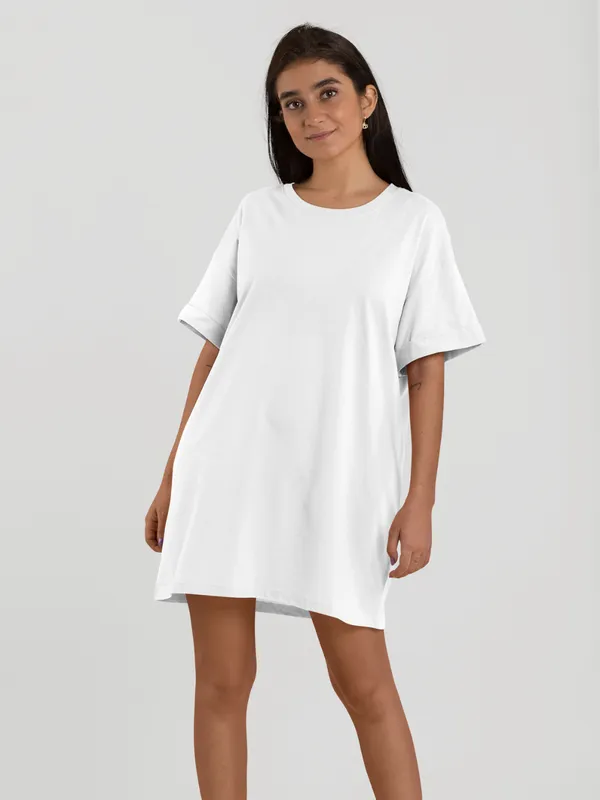 White_Cotton_Regular_Fit_T-Shirt_For_Women