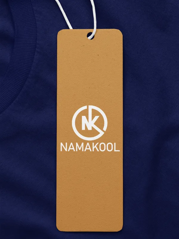 Navy_Blue_Cotton_Regular_Fit_T-Shirt_For_Women