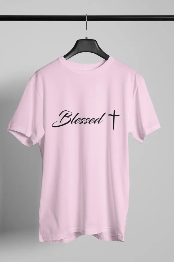 Pink_Cotton_Regular_Fit_T-Shirt_For_Women