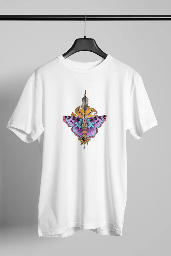 White_Cotton_Regular_Fit_T-Shirt_For_Women