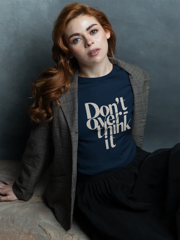 Blue_Cotton_Regular_Fit_T-Shirt_For_Women