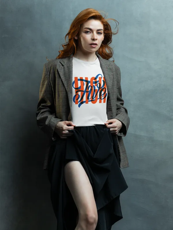 White_Cotton_Regular_Fit_T-Shirt_For_Women