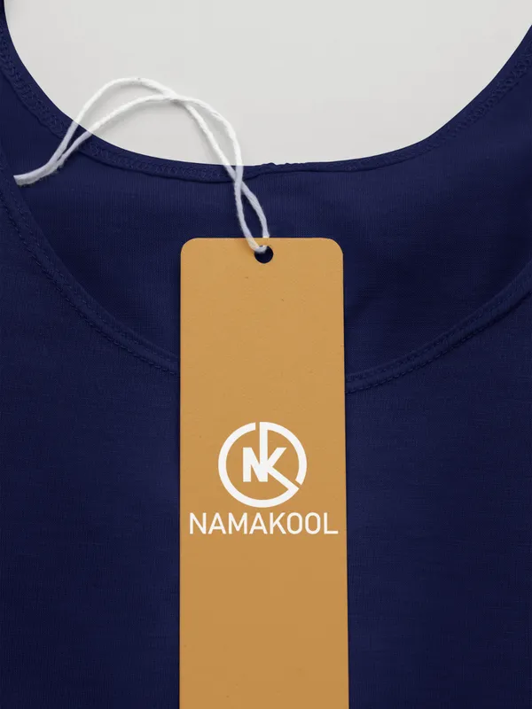 Navy_Blue_Cotton_Sleeveless_Tank_Top_For_Women
