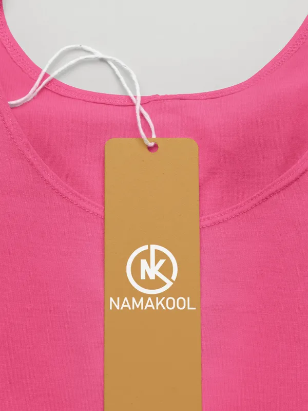 Pink_Cotton_Sleeveless_Tank_Top_For_Women