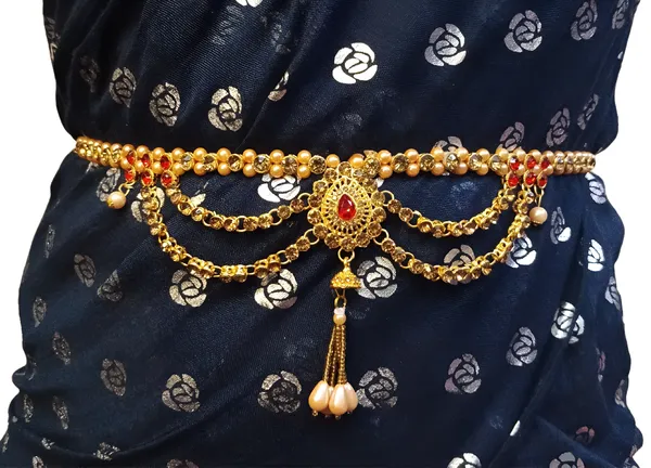 Red_Metal_Ethnic_Kamarband_For_Women_&_Girls