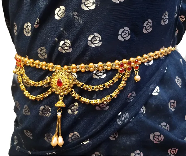 Red_Metal_Ethnic_Kamarband_For_Women_&_Girls