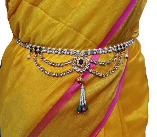 Multicolor_Metal_Moonstone_Contemporary_Waist_Hip_Belt_Kamarband