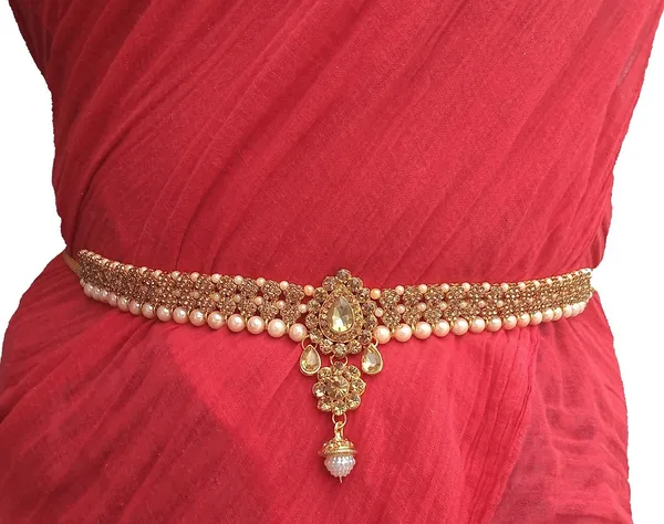 Gold_Metal_Pearl__Waist_Hip_Belt_Kamarband