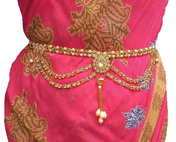 Gold_Alloy_Quartz_Contemporary_Waist_Hip_Belt_Kamarband