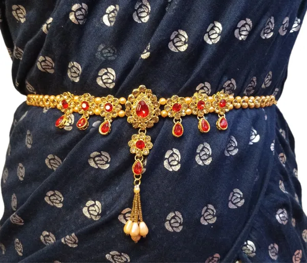 Red_&_Gold_Alloy_Crystal_Contemporary_Waist_Hip_Belt_Kamarband