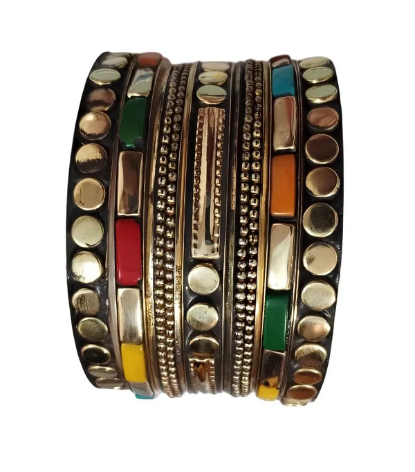 Valusha_Oxidized_Indian_bracelet_crafted_from_metals_&_sterling_silver