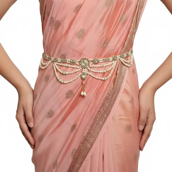 Gold_&_Red_Alloy_&_Mother_Of_Pearl_Moonstone_Ethnic_Waist_Hip_Belt_Kamarband_(Pack_of_2)