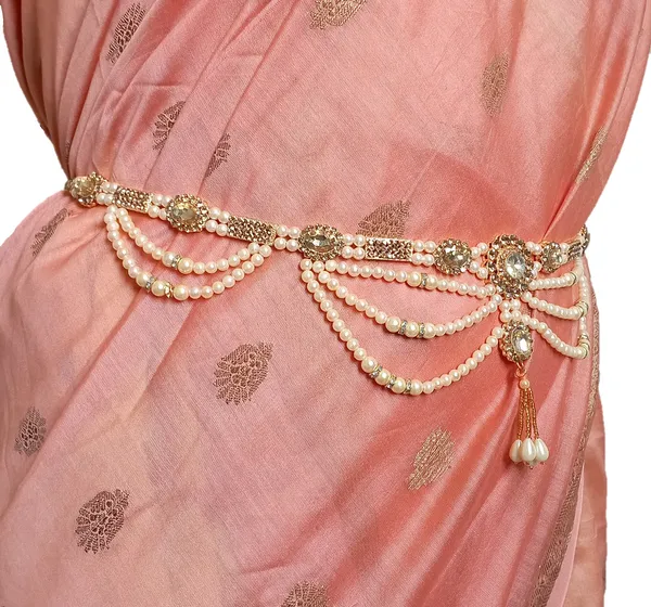 Gold_Alloy_Pearl_Ethnic_Waist_Hip_Belt_Kamarband