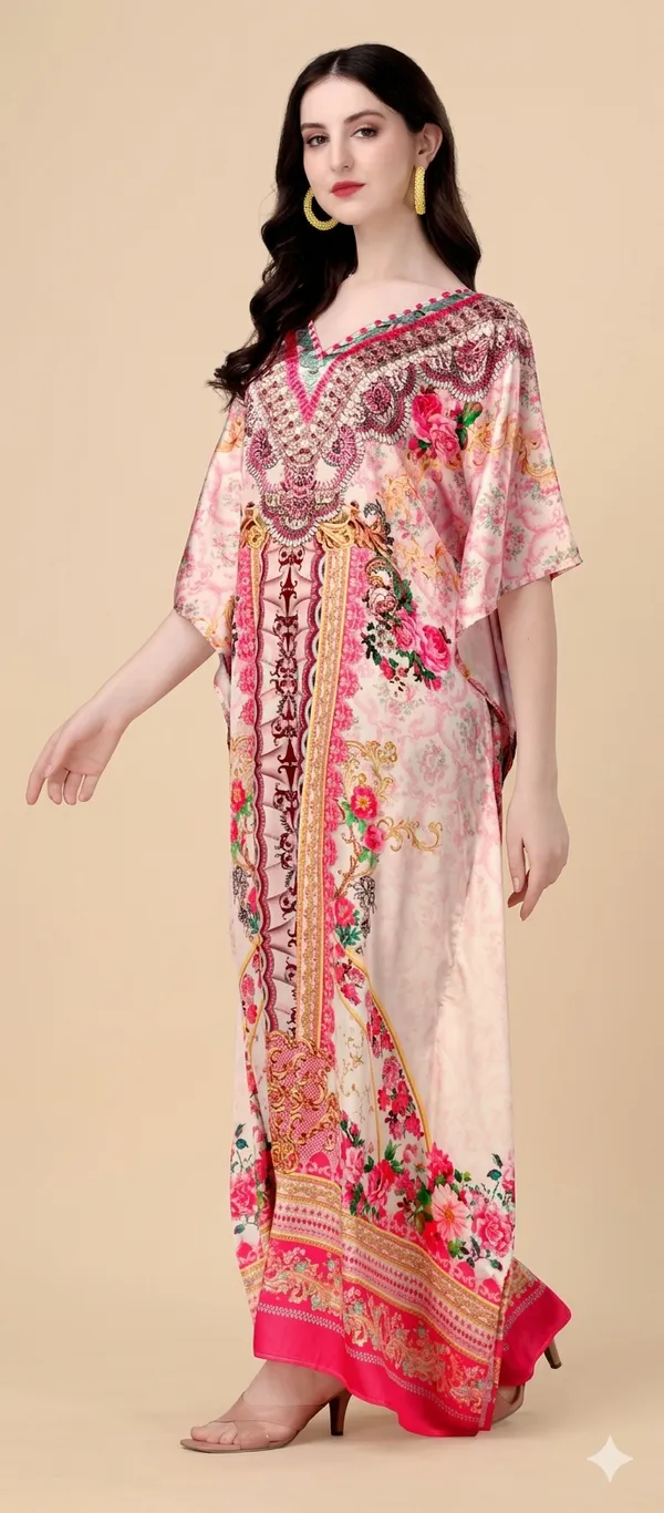 Ros�_Mehfil_Kaftan