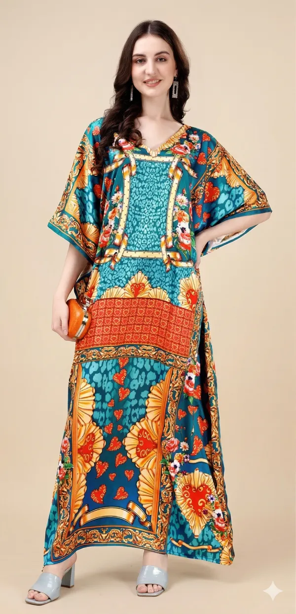 Teal_Romance_Kaftan