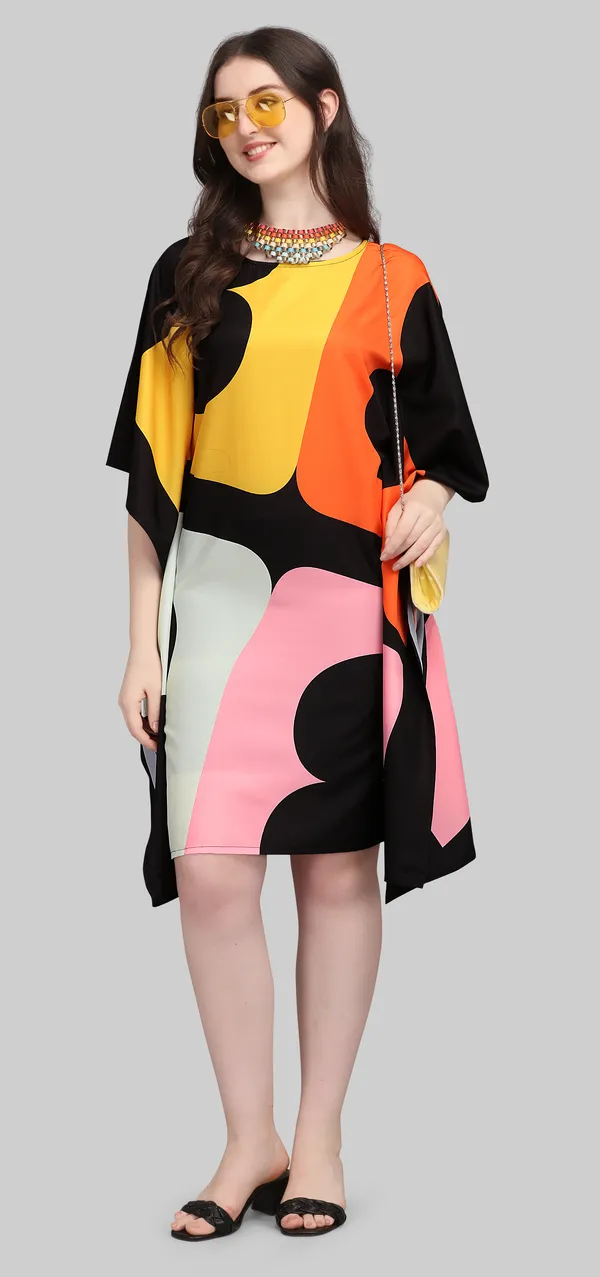 Retro_Pop_Silk_Kaftan_Dress