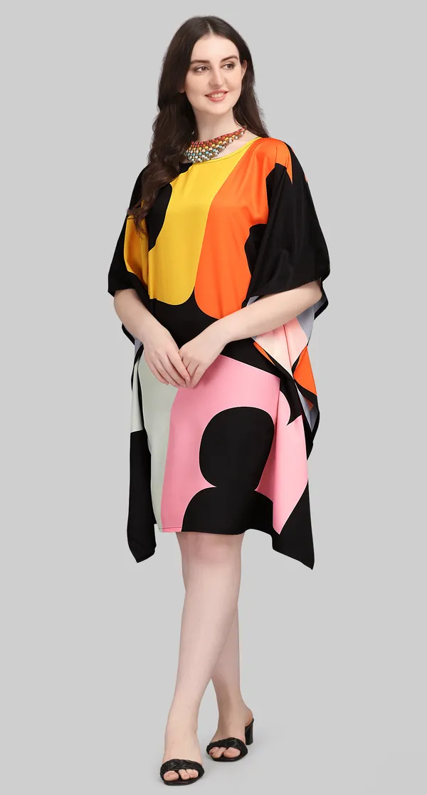 Retro_Pop_Silk_Kaftan_Dress