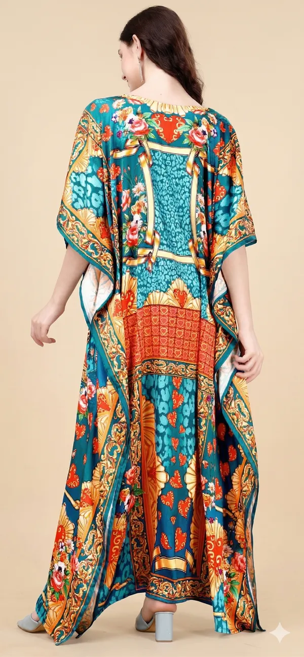 Teal_Romance_Kaftan