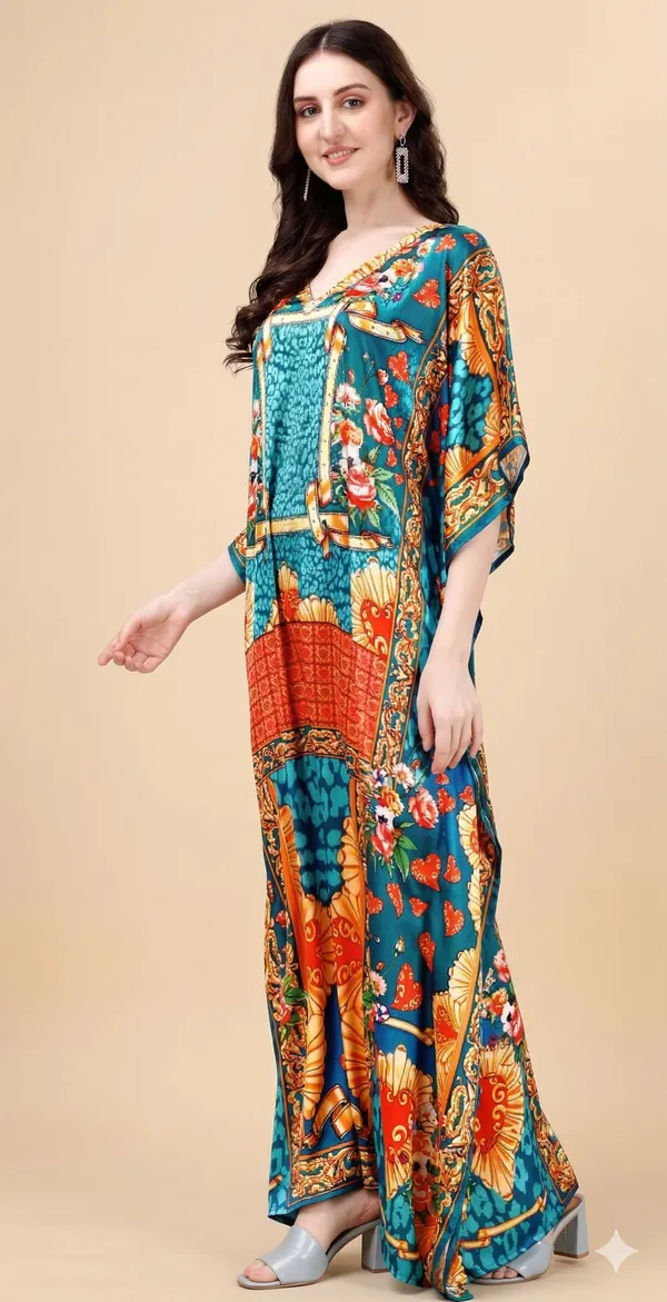 Teal_Romance_Kaftan
