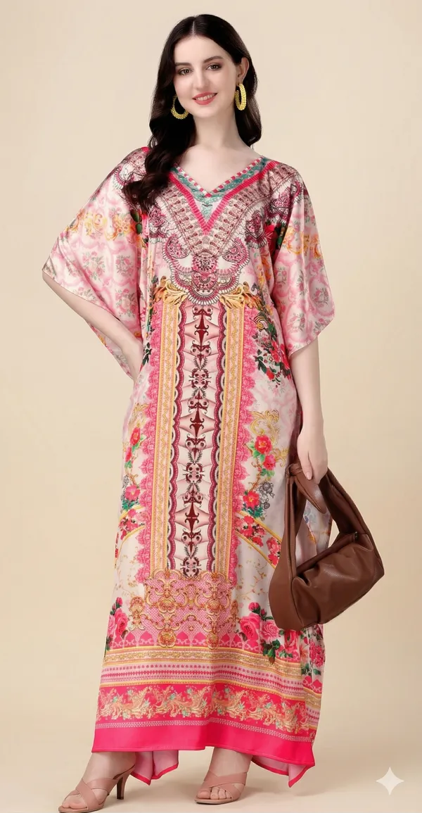 Ros�_Mehfil_Kaftan