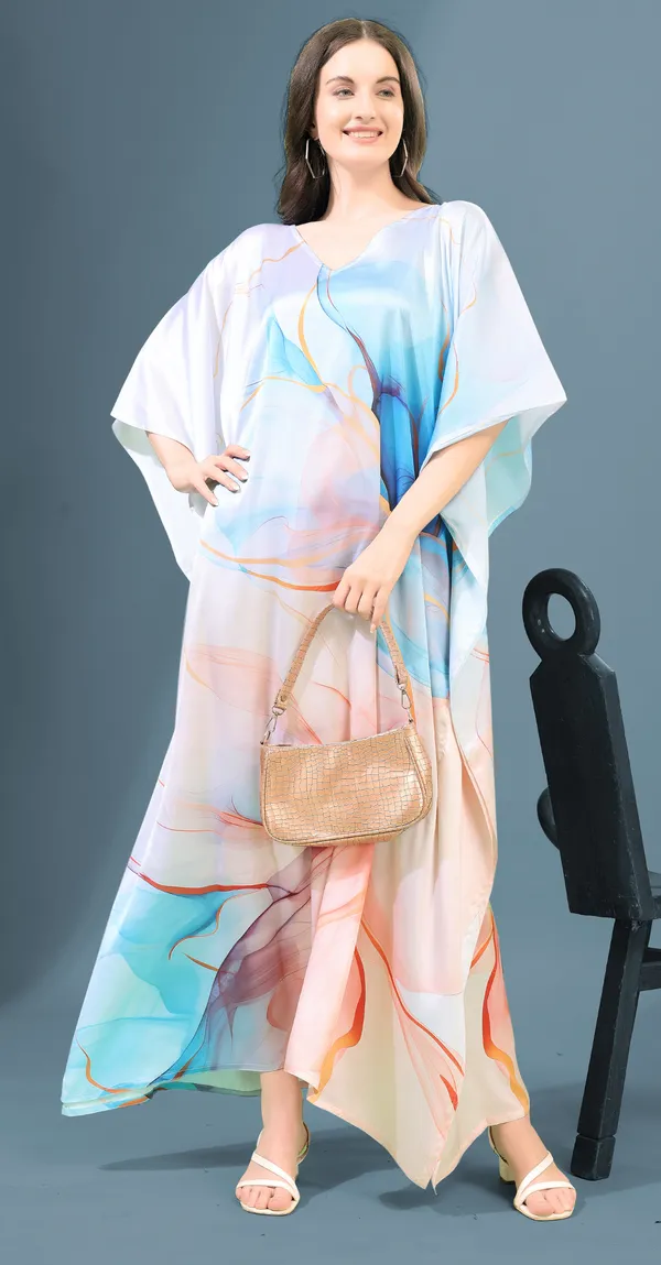 Ocean_Dream_Multicolor_Kaftan_Dress