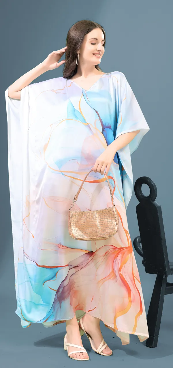 Ocean_Dream_Multicolor_Kaftan_Dress