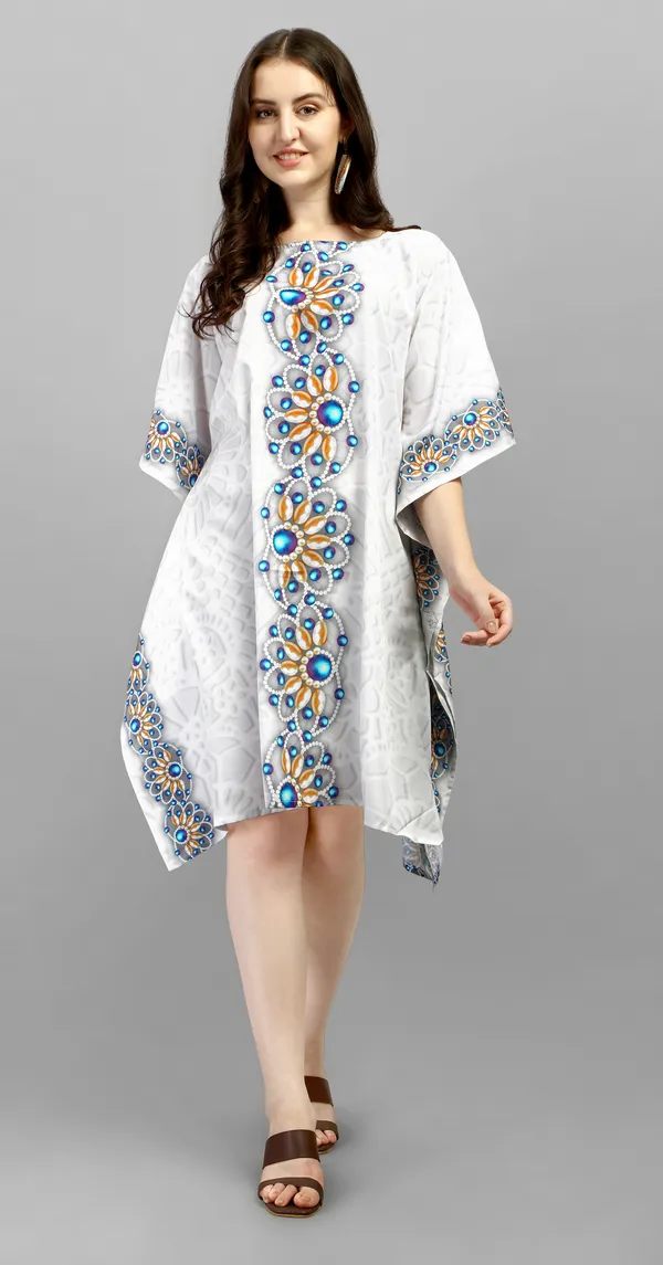 Radiant_Bloom_Printed_White_Kaftan_Dress