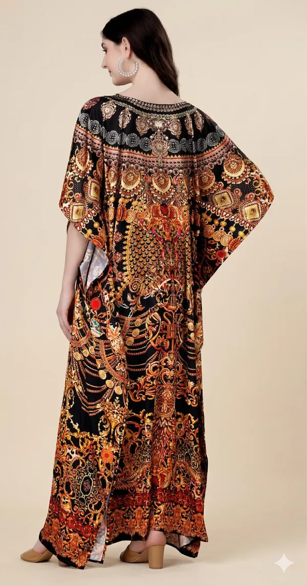 Zarvaani_Noir_Kaftan