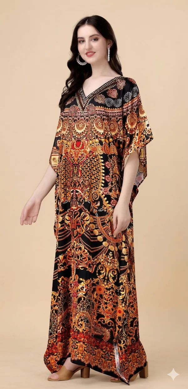 Zarvaani_Noir_Kaftan