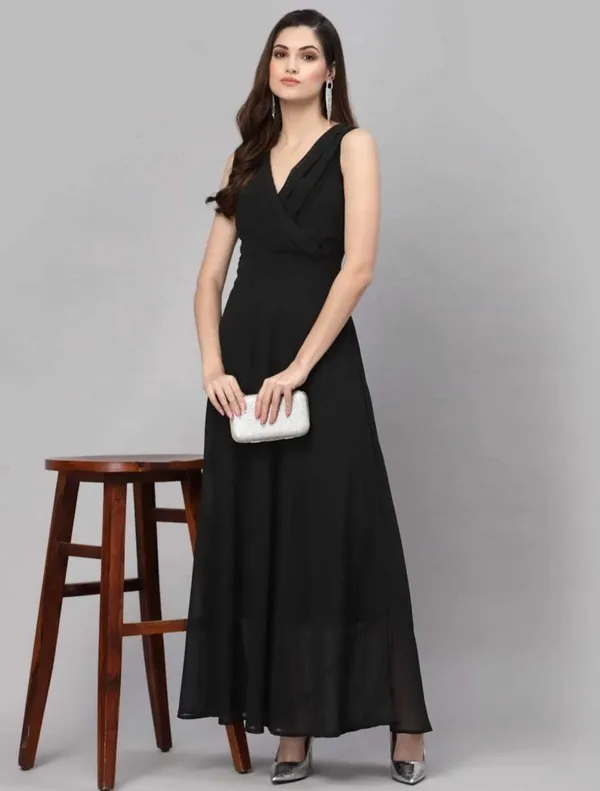Black_Crepe_Premium_And_Elegant_Long_Dress_For_Women