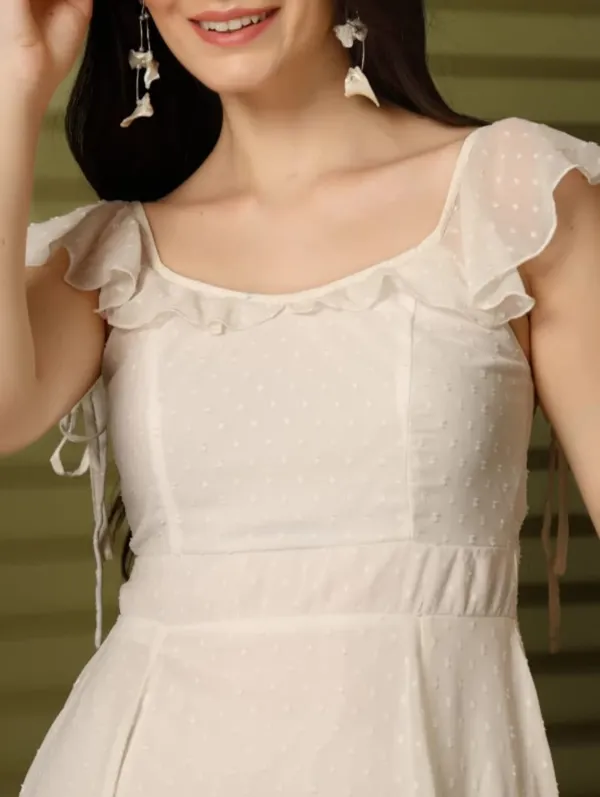 White_Crepe_Premium_And_Elegant_Long_Dress_For_Women