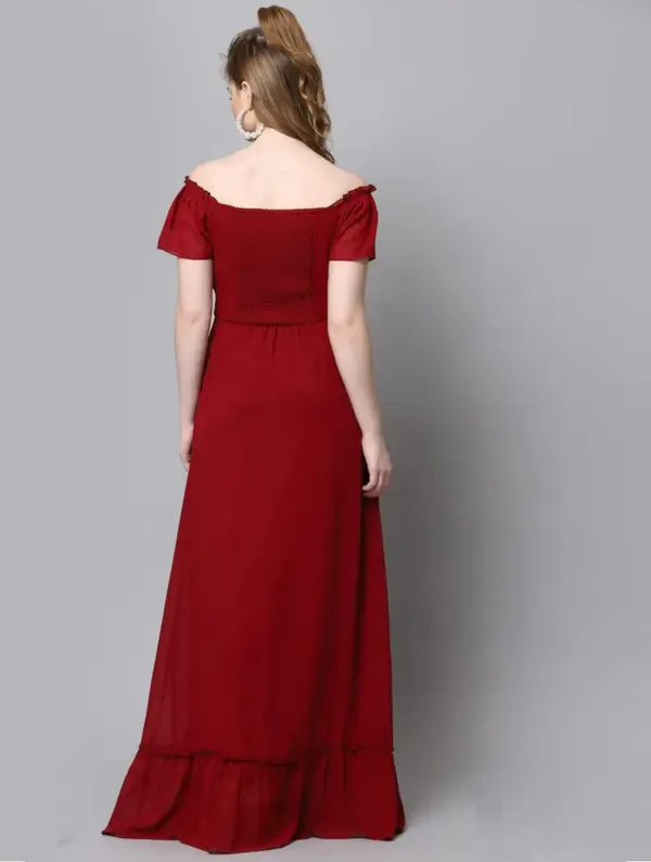 Maroon_Georgette_Premium_And_Elegant_Long_Dress_For_Women