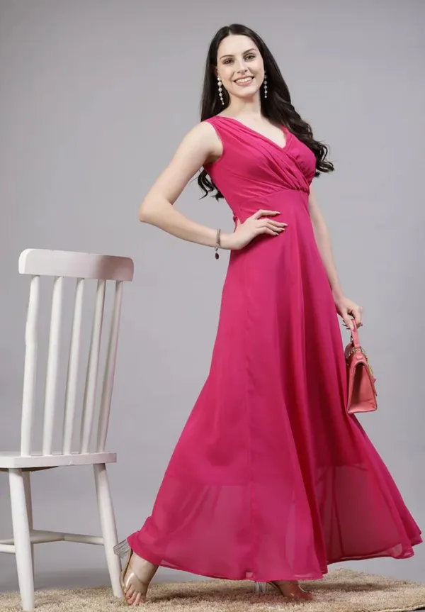 Pink_Crepe_Premium_And_Elegant_Long_Dress_For_Women