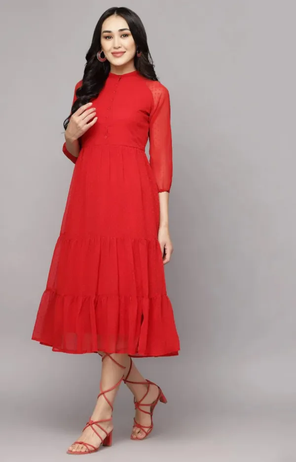 Red_Georgette_Premium_And_Elegant_Midi_Dress_For_Women