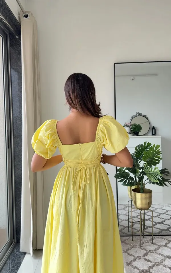 Lemon_Cotton_Premium_And_Elegant_Midi_Dress_For_Women
