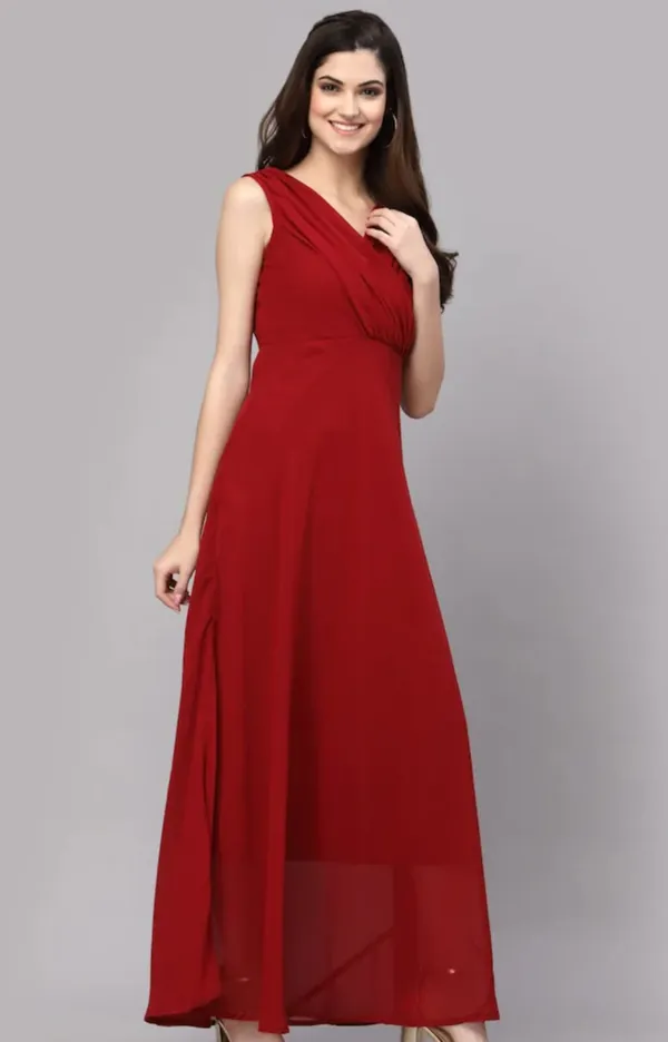 Maroon_Georgette_Premium_And_Elegant_Long_Dress_For_Women
