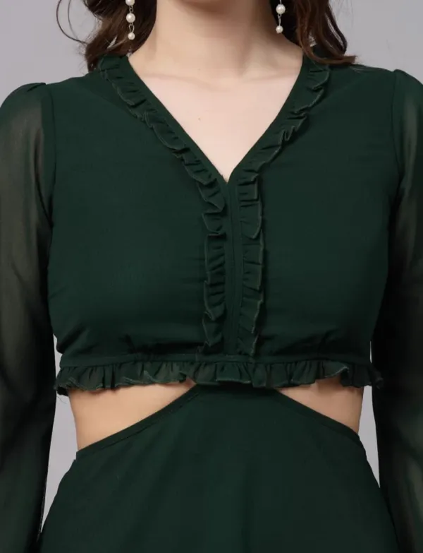 Green_Georgette_Premium_And_Elegant_Long_Dress_For_Women