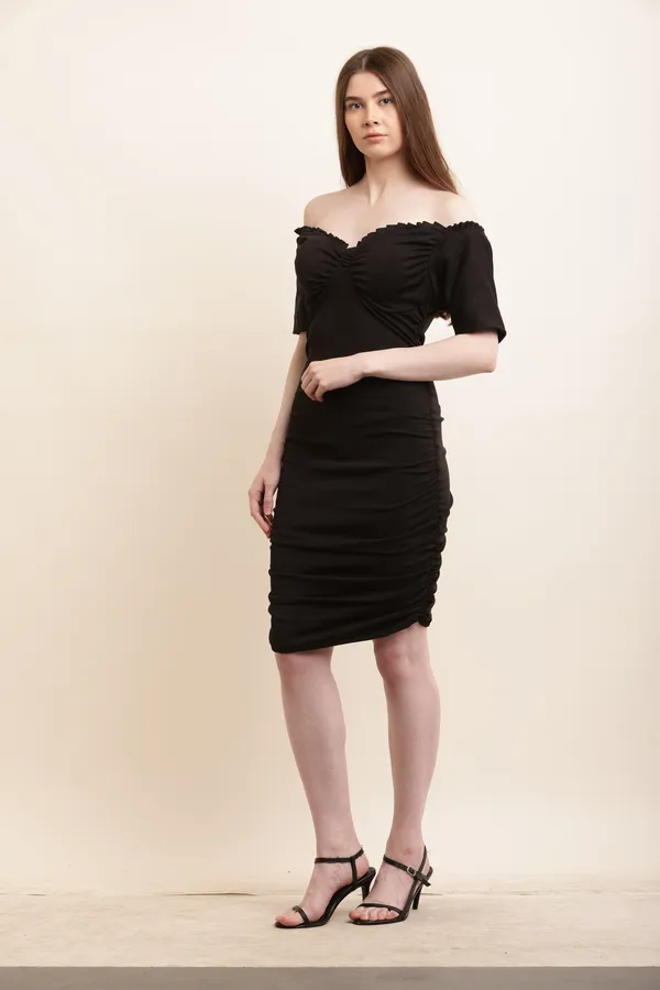 Black_Cotton_Lycra_Premium_And_Elegant_Mini_Dress_For_Women