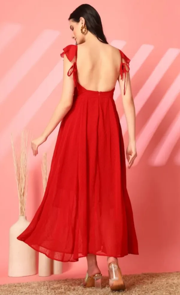 Red_Georgette_Premium_And_Elegant_Long_Dress_For_Women