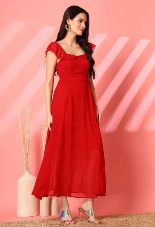 Red_Georgette_Premium_And_Elegant_Long_Dress_For_Women