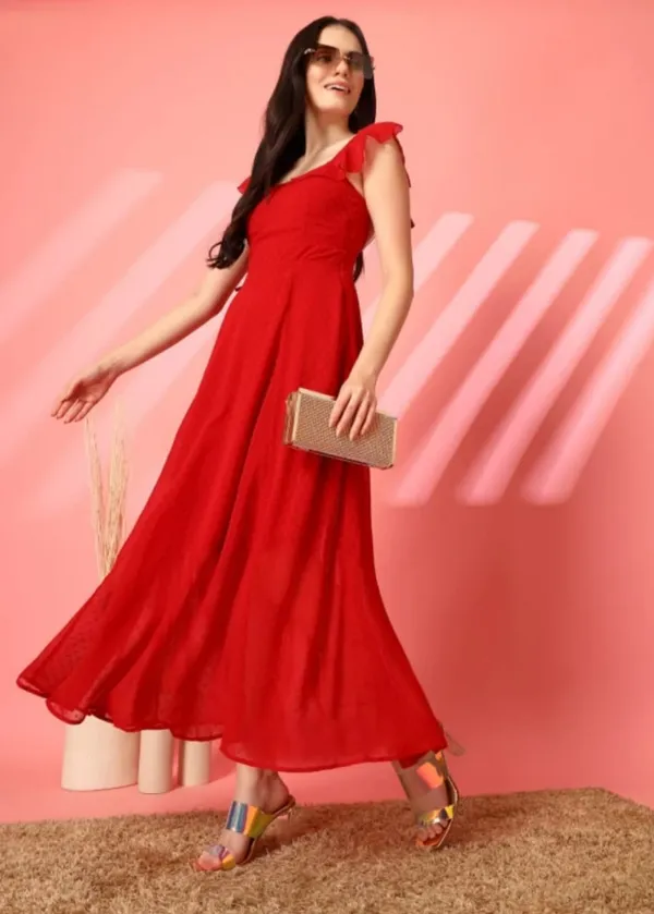 Red_Georgette_Premium_And_Elegant_Long_Dress_For_Women