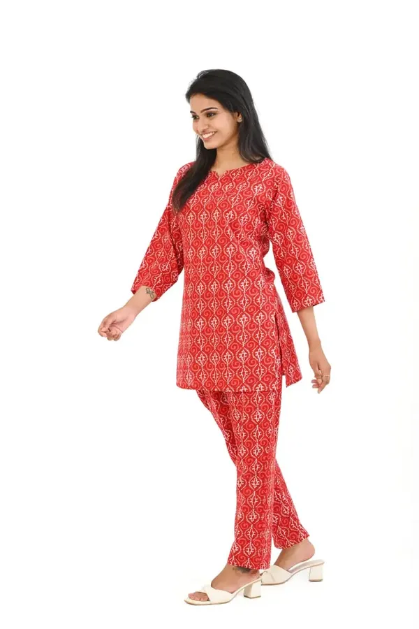 Red_Georgette_Premium_And_Elegant_Night_Suit_Set_For_Women