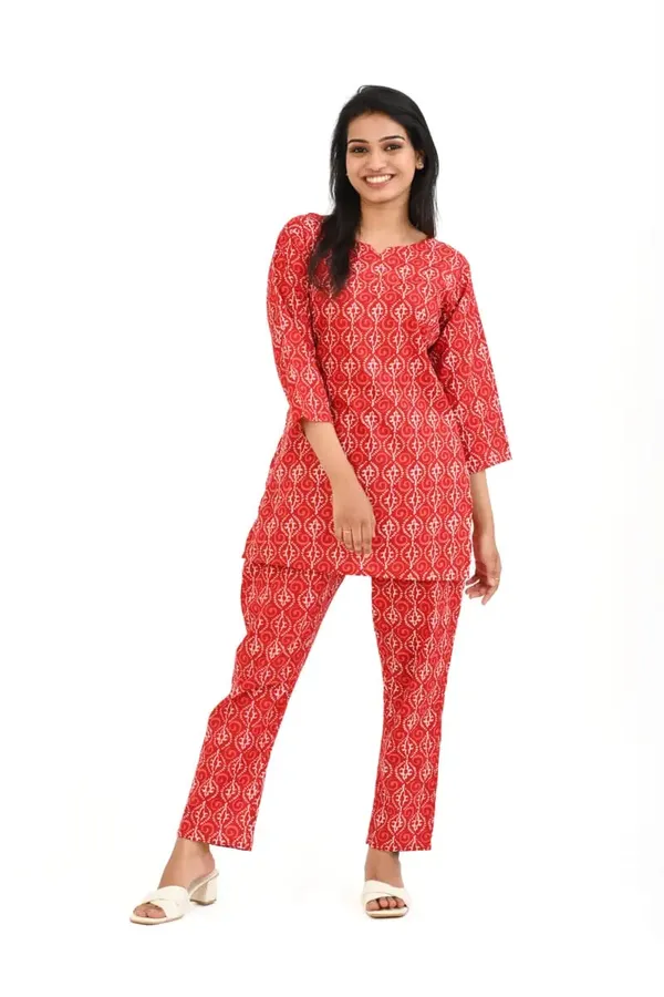 Red_Georgette_Premium_And_Elegant_Night_Suit_Set_For_Women
