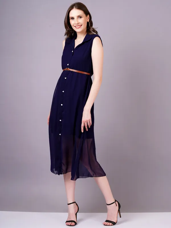 Navy_Blue_Georgette_Premium_And_Elegant_Midi_Dress_For_Women