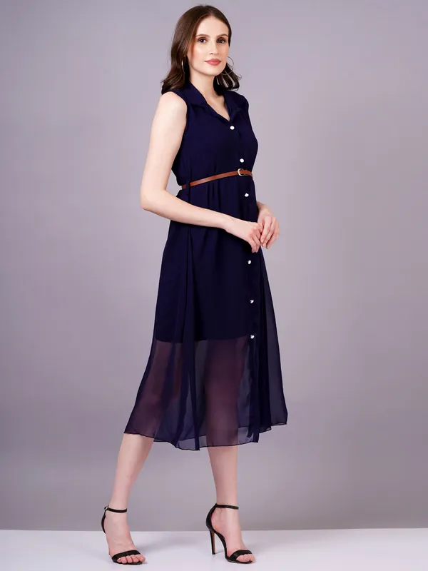 Navy_Blue_Georgette_Premium_And_Elegant_Midi_Dress_For_Women