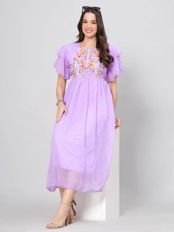 Lavender_Cotton_Premium_And_Elegant_Long_Dress_For_Women