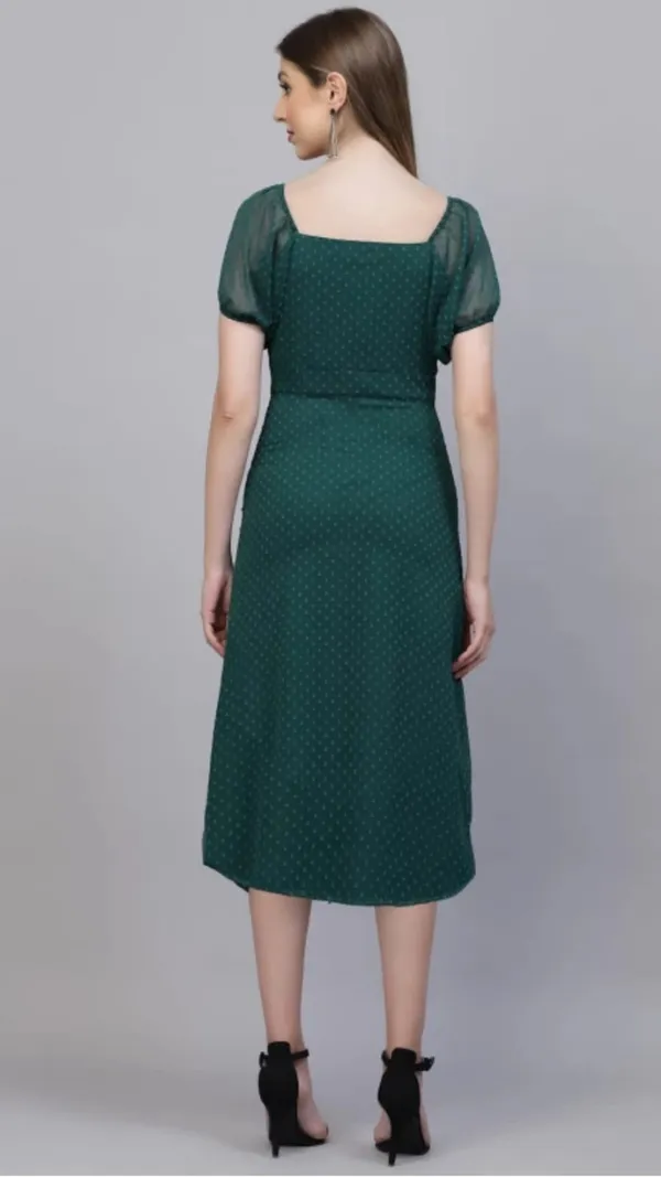 Green_Georgette_Premium_And_Elegant_Midi_Dress_For_Women